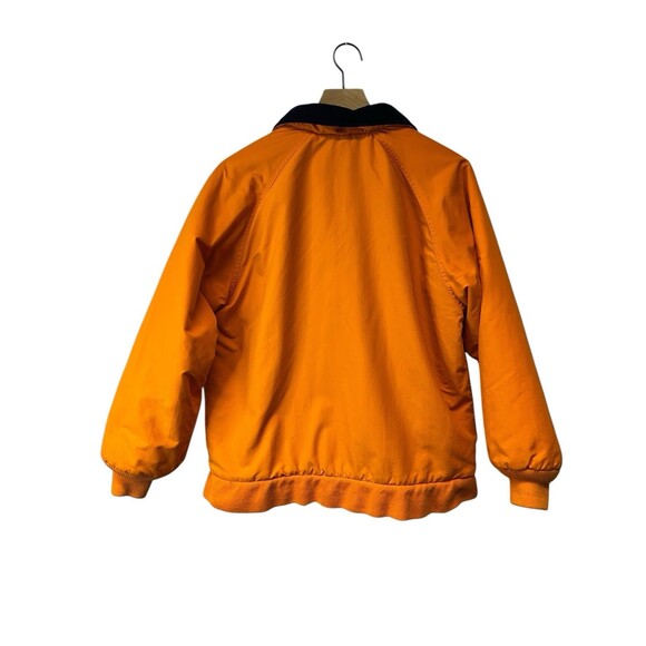 Vintage Women’s Orange Lands’ End Direct Merchants Ski Jacket Polartec Small - Picture 7 of 16